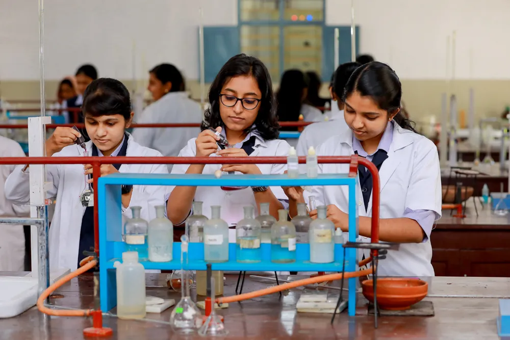 Chemistry Lab at Ideal Public School
